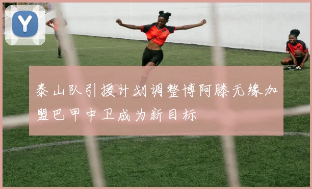 泰山队引援计划调整博阿滕无缘加盟巴甲中卫成为新目标